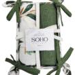 Кухонний текстиль SOHO Наб. руш. 40*60см бавовна 100% Leaves хліб. 2 шт.