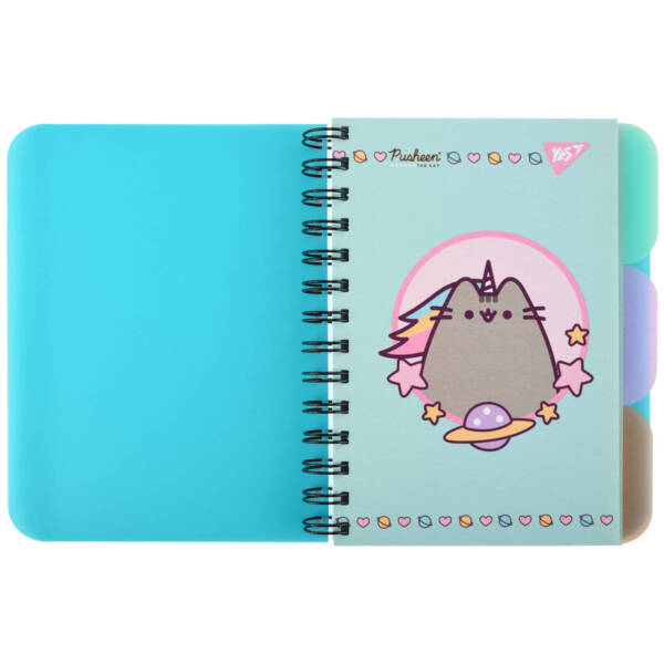 Зошит для записів YES В6/144 пл.обкл. Pusheen