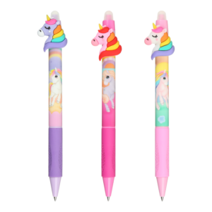 Ручка гелева "Пиши-стирай", 0,5мм, UNICORN, KIDS Line