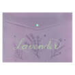 Папка на кнопці А4 Lavender-2