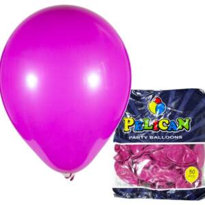 Кульки Pelican 10' (26 см), пастель малиновий темний 1050-815, 50шт/уп