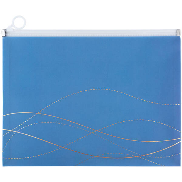 Папка на блискавці zip-lock, А4 Waves-2