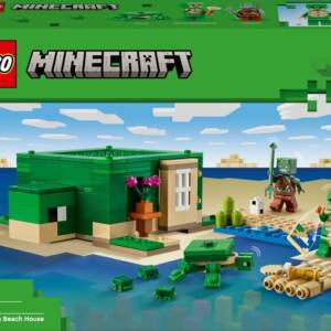 Конструктор LEGO Minecraft Пляжний будинок у формі черепахи