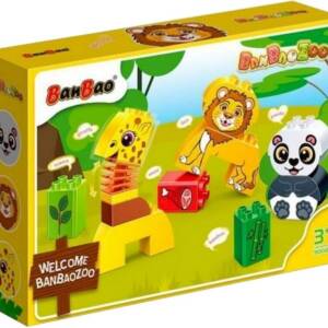 Конструктор "BanBaoZOO" (11 елм.)  Сафарі /  BanBao