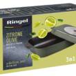 Гусятница RINGEL Zitrone Olive сковорода Ростер 34x24x13.5 см (6+3л) з кришкою