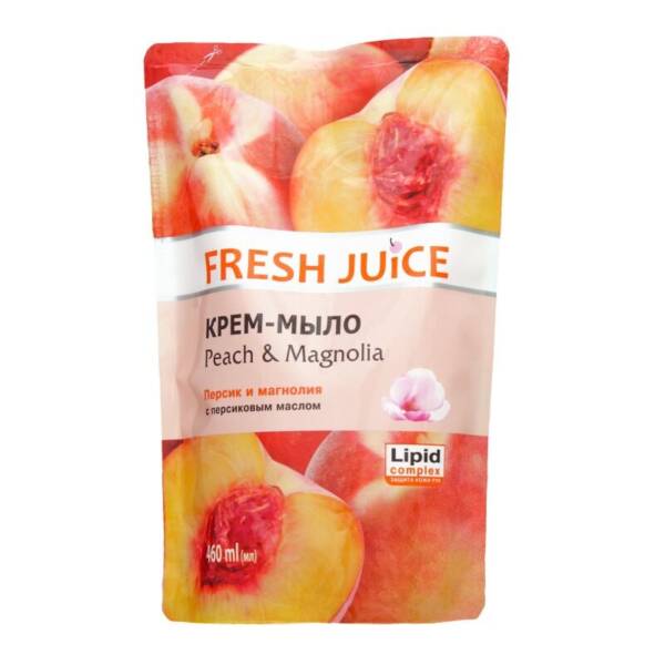 Fresh Juice р/крем-мило дой-пак 460мл peach