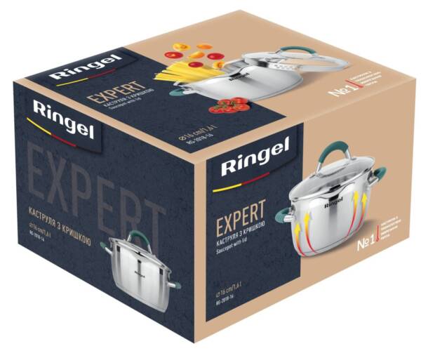 pot RINGEL EXPERT кастрюля 16 см 1.6л