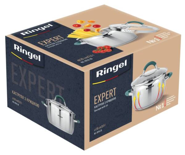 pot RINGEL EXPERT кастрюля 20 см 3.5л