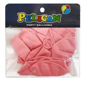 Латексні кульки 10"(25cm) пастель #006 рожевий ніжний, Pelican10шт