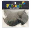 Латексні кульки 10"(25cm) пастель #028 чорний, Pelican 10шт
