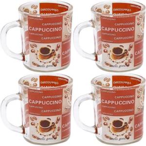 Чашка НАБОР "Cappuccino" 200мл *6шт zb024 X3-08