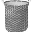Корзина IDEA HOME TC-38 круг. ткан. Vector 35x45 см