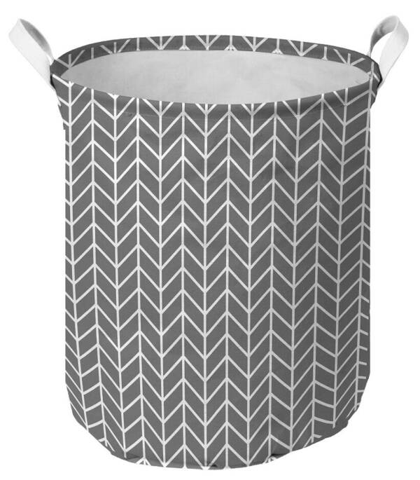 Корзина IDEA HOME TC-39 круг. ткан. Vector 40x50 см
