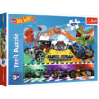 Пазли - (100 елм.) - "Швидкісні авто" / Hot Wheels/Trefl