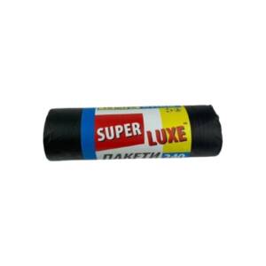 Пакет мусорний ТМ"Super Luxe/ PRO"  240л(5шт)