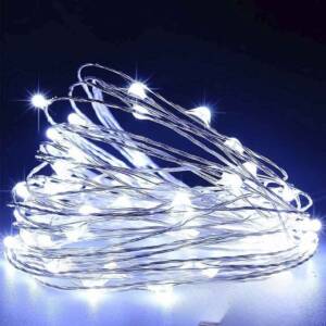 ПУЧОК-РОСА 240LED, 10 ліній по 2,4м,білий