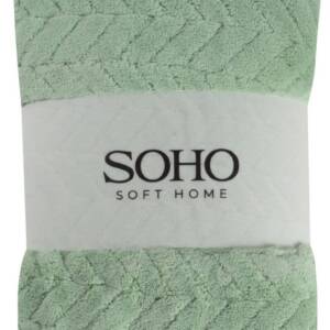 Текстиль банний SOHO Рушник 70*140см, мікроф. Green