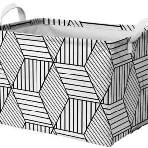 Корзина IDEA HOME TC-33 ткан. Geometry 38x26x24 см