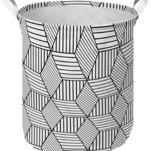 Корзина IDEA HOME TC-39 круг. ткан. Geometry 40x50 см