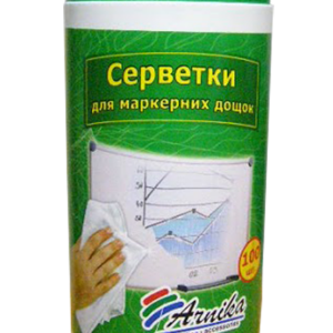 Серветки вологі для магнітно-маркерні дощок, 100шт.