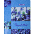 Книга канцелярська BOHO CHIC, А4, 96 арк., клітинка, офсет, тверда ламінована обкладинка, синій