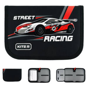 Пенал Kite 1 від., 1 відв., без наповнення 621 Racing