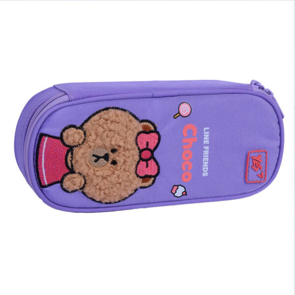 Пенал м'який YES PH-30 Line Friends Pretty Choco