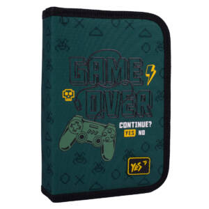 Пенал твердий YES одинарний без клапана HP-02 Game Fan