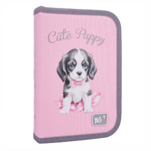 Пенал твердий YES одинарний з двома клапанами HP-04 Doggy Princess
