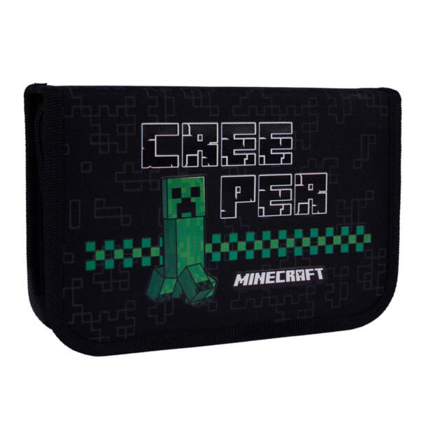 Пенал твердий YES одинарний з двома клапанами HP-04 Minecraft Time