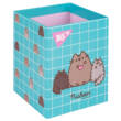 Стакан для письмового приладдя Yes "Pusheen", картон