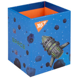 Стакан для письмового приладдя Yes "Space", картон