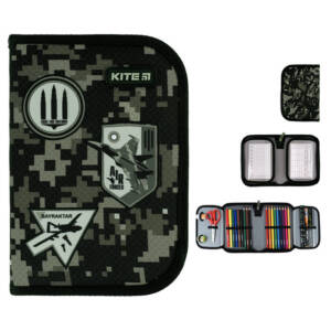 Пенал Kite 1 від., 2 відв., з наповненням 622H Air Force