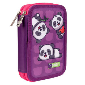 Пенал твердий Smart подвійний HP-01 Hi, panda!
