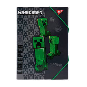 Папка для праці Yes картонна А4 "Minecraft"