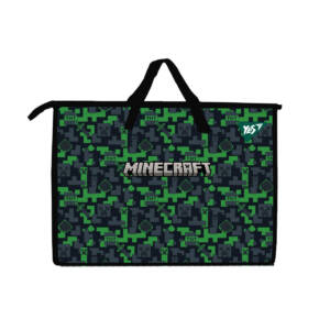 Папка-портфель Yes А3 "Minecraft" з тканинними ручками