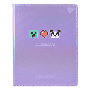 Щоденник шкільний YES PU твердий Minecraft heart, А5, 40 аркушів