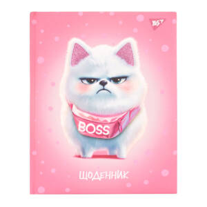 Щоденник шкільний YES твердий Boss, А5, 40 аркушів