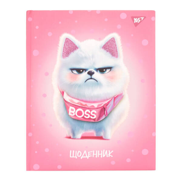 Щоденник шкільний YES твердий Boss, А5, 40 аркушів