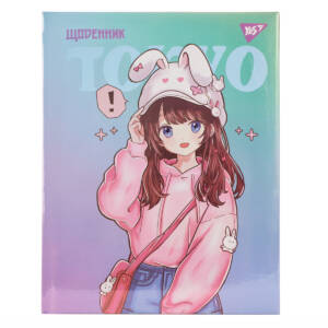 Щоденник шкільний YES твердий Tokyo, А5, 40 аркушів