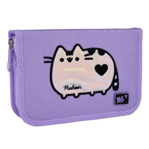 Пенал твердий YES одинарний з двома клапанами HP-04 Pusheen Shiny