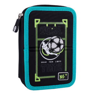 Пенал твердий YES подвійний HP-01 Football Game