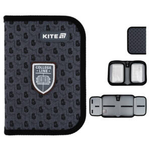 Пенал Kite 1 від., 2 відв., без наповнення 622 College Line