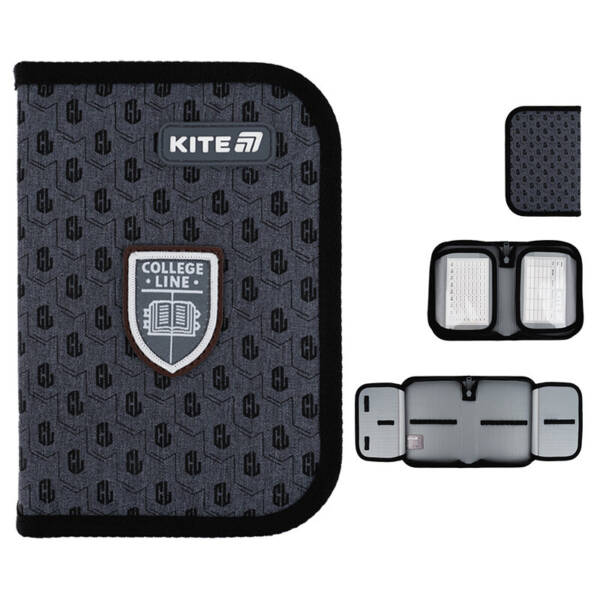 Пенал Kite 1 від., 2 відв., без наповнення 622 College Line