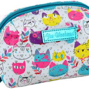 Косметичка YES Кошки 14*11*8см