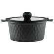 КАСТРУЛЯ 'BLACK ICE' PEPPER (GREBLON C2) 4,4л. 24*12 см