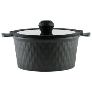 КАСТРУЛЯ 'BLACK ICE' PEPPER (GREBLON C2) 4,4л. 24*12 см