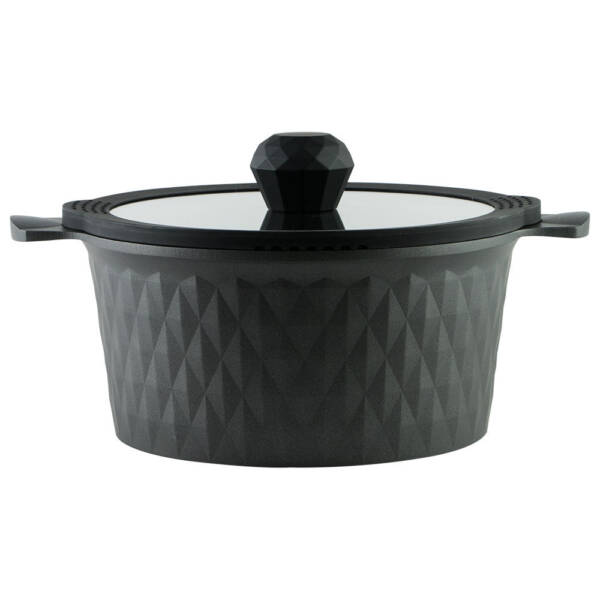 КАСТРУЛЯ 'BLACK ICE' PEPPER (GREBLON C2) 4,4л. 24*12 см