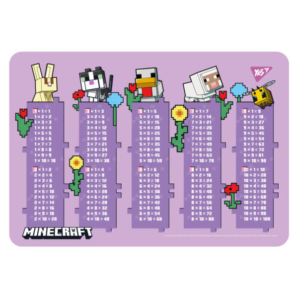 Підкладка пластикова для столу Yes "Minecraft.Spring" табл.множ.