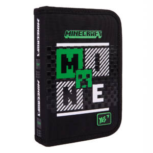 Пенал твердий YES одинарний без клапана HP-02 Minecraft Game